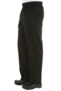Picture of Chef Works - NBBP - Black Basic Baggy Pants