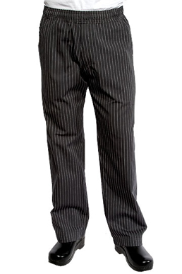 Picture of Chef Works - BPST-GRY - Gray Pinstripe Better Built Baggy
