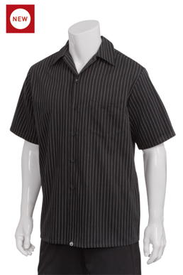 Picture of Chef Works - CCSB-CDA - Pinstripe Cook Shirt