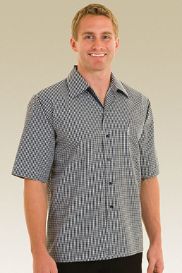 Picture of Chef Works - CSCK - Solid Check Cook Shirt