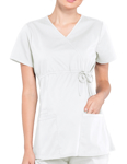 Picture of CHEROKEE-CH-WW685-Cherokee Workwear Professionals Women's Maternity Mock Wrap Top
