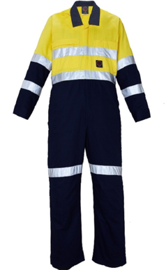 Picture of Ritemate Workwear-RM908CR-2 Tone Coverall