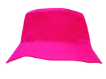 Picture of Headwear Stockist-3940-Breathable Poly Twill Childs Bucket Hat
