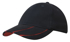 Picture of Headwear Stockist-4018-Brushed Heavy Cotton with Laminated Two-Tone Peak