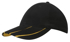 Picture of Headwear Stockist-4018-Brushed Heavy Cotton with Laminated Two-Tone Peak