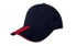 Picture of Headwear Stockist-4074-Brushed Heavy Cotton with Two Striped Peak and Sandwich