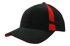 Picture of Headwear Stockist-4096-Brushed Heavy Cotton with Crown Inserts & Contrasting Peak Under & Strap