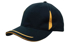 Picture of Headwear Stockist-4098-Brushed Heavy Cotton with Crown Inserts, Peak Trim & Sandwich