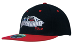 Picture of Headwear Stockist-4106-Premium American Twill with Snap 59 Styling - Two Tone