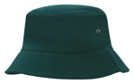 Picture of Headwear Stockist-4166-Childs Brushed Sports Twill Bucket Hat