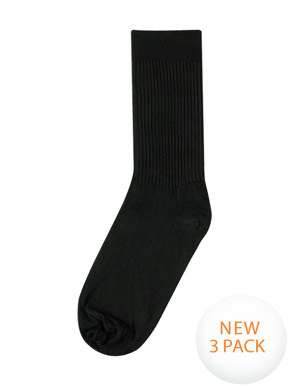 Picture of Midford Uniforms-SOK3P02-SCHOOL SOCKS UP AND DOWNERS - 3 PACK(SK02P3)
