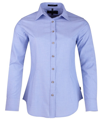 Picture of Ritemate Workwear-RMPC006-Ladies Chambray L/S Shirt