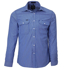 Picture of Ritemate Workwear-RMPC010-Men's L/S shirt, Double Pockets