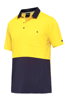 Picture of King Gee-K54205-Workcool Hyperfreeze Spliced Polo S/S