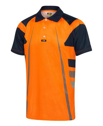 Picture of Visitec-V1004-Airwear Warrior Polo Short sleeve