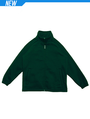 Picture of Bocini-CJ1575-Kids Poly/Cotton Fleece Zip Through Jacket