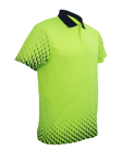 Picture of Bocini-SP0703-Unisex Adults Hi-Vis Gradient Polo