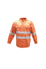 Picture of Bocini-SS1233-Unisex Adults Hi-Vis L/S Cotton Drill Shirt With Reflective Tape