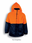 Picture of Bocini-SJ0431-Unisex Adults Hi-Vis Polar Fleece Lined Jacket