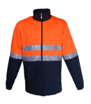 Picture of Bocini-SJ1103-Unisex Adults Hi-Vis Soft Shell Jacket With Reflective Tape