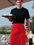 Picture of Bocini-WA0630-Polyester Drill Three Quarter Apron-With Pocket
