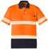 Picture of Syzmik-ZH535-Unisex Hi Vis Segmented S/S Polo - Hoop Taped