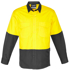 Picture of Syzmik-ZW128-Mens Rugged Cooling Hi Vis Spliced Shirt