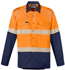 Picture of Syzmik-ZW229-Mens Rugged Cooling Hi Vis Segmented Tape L/S Shirt