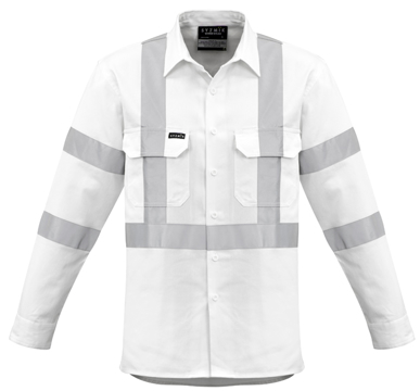 Picture of Syzmik-ZW621-Mens Bio Motion X Back Taped Shirt