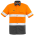 Picture of Syzmik-ZW835-Mens Rugged Cooling Taped Hi Vis Spliced S/S Shirt