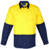 Picture of Syzmik-ZW128-Mens Rugged Cooling Hi Vis Spliced Shirt