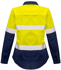 Picture of Syzmik-ZW720-Womens Rugged Cooling Taped Hi Vis Spliced L/S Shirt