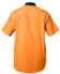 Picture of Hardyakka-Y07559-Core Hi Vis 2 Tone Vented Short Sleeve Shirt