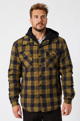 Picture of Jet Pilot-JPW49-Quilted Mens Flannel Jacket