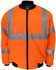 Picture of DNC Workwear Hi Vis "X" Back Flying Jacket Biomotion Tape (3763)