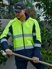 Picture of Bisley Workwear-BJ6829T-Taped Two Tone Hi Vis Puffer Jacket