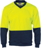 Picture of DNC Workwear Hi Vis Fleece Sweat V Neck Shirt  (3822)