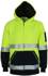 Picture of DNC Workwear Hi Vis Full Zip Super Fleece Hoodie - CSR Reflective Tape (3788)