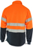 Picture of DNC Workwear Hi Vis Taped Full Zip Polar Fleece - Generic Reflective Tape (3830)