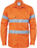 Picture of DNC Workwear Hi Vis Taped Drill Long Sleeve Shirt - 3M Reflective Tape  (3835)