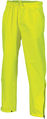 Picture of DNC Workwear-3874-HiVis Day Breathable Rain Pants