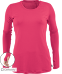 Picture of Cherokee Scrubs-CH-2626A-Cherokee Infinity Women's Long Sleeve w/ Thumbholes Underscrub Knit Scrub Tee