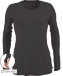 Picture of Cherokee Scrubs-CH-2626A-Cherokee Infinity Women's Long Sleeve w/ Thumbholes Underscrub Knit Scrub Tee