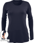 Picture of Cherokee Scrubs-CH-2626A-Cherokee Infinity Women's Long Sleeve w/ Thumbholes Underscrub Knit Scrub Tee