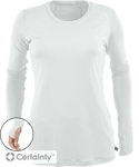 Picture of Cherokee Scrubs-CH-2626A-Cherokee Infinity Women's Long Sleeve w/ Thumbholes Underscrub Knit Scrub Tee