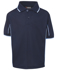 Picture of JBs Wear-7PIPS-PODIUM KIDS S/S PIPING POLO