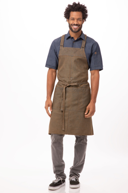 Picture of Chef Works-ABX01-Uptown Cross-back Bib Apron