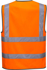 Picture of Prime Mover Workwear-C375-Hi-Vis Zipped Band & Brace Vest