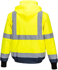 Picture of Prime Mover Workwear-MJ464-Hi-Vis Essential 2-in-1 Bomber Jacket with tape