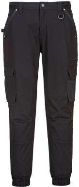Picture of Prime Mover Workwear-MP703-Cuffed Slim Fit Stretch Work Pants